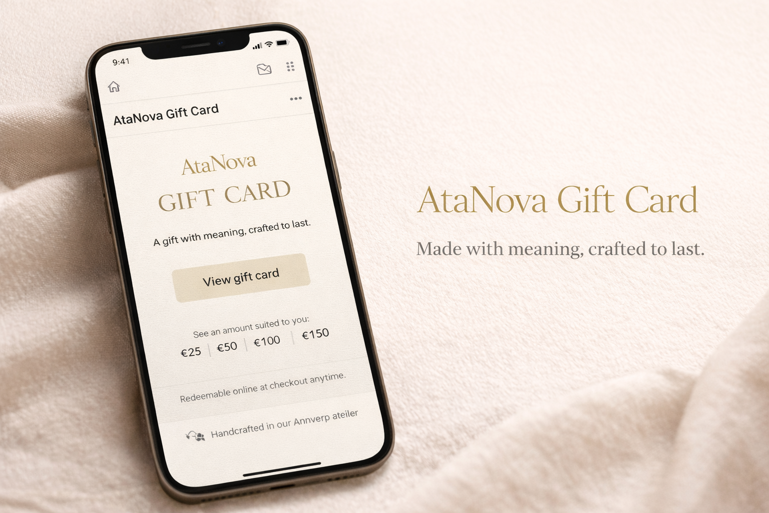 AtaNova Gift Card