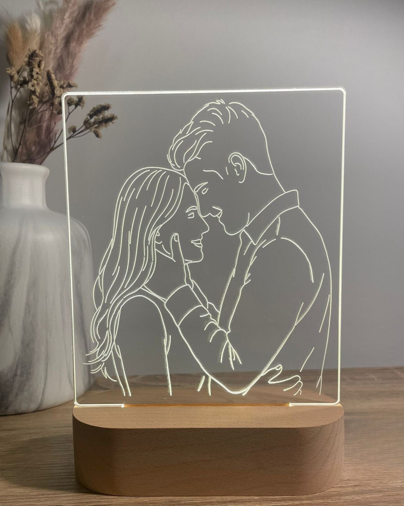 AuraLine™ — Line Art Lamp