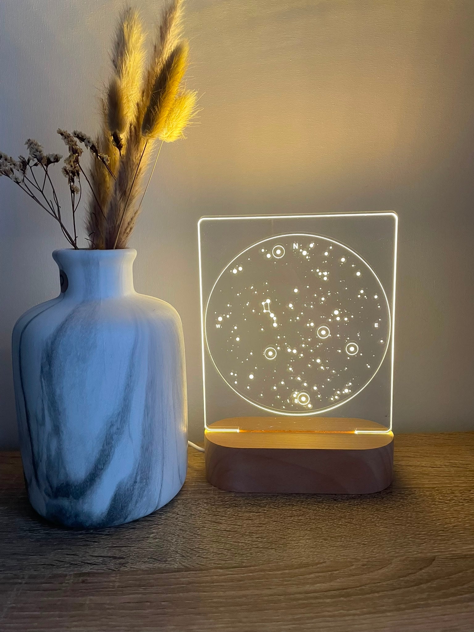 NovaMap™ — Star Map Lamp