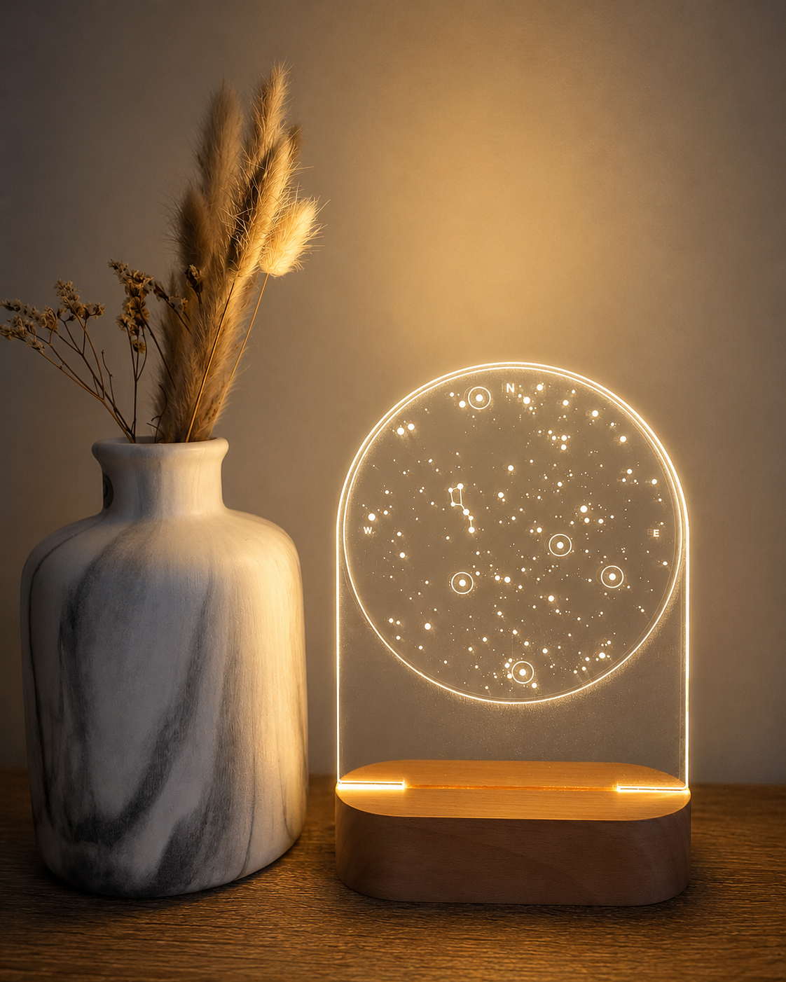 NovaMap™ — Star Map Lamp