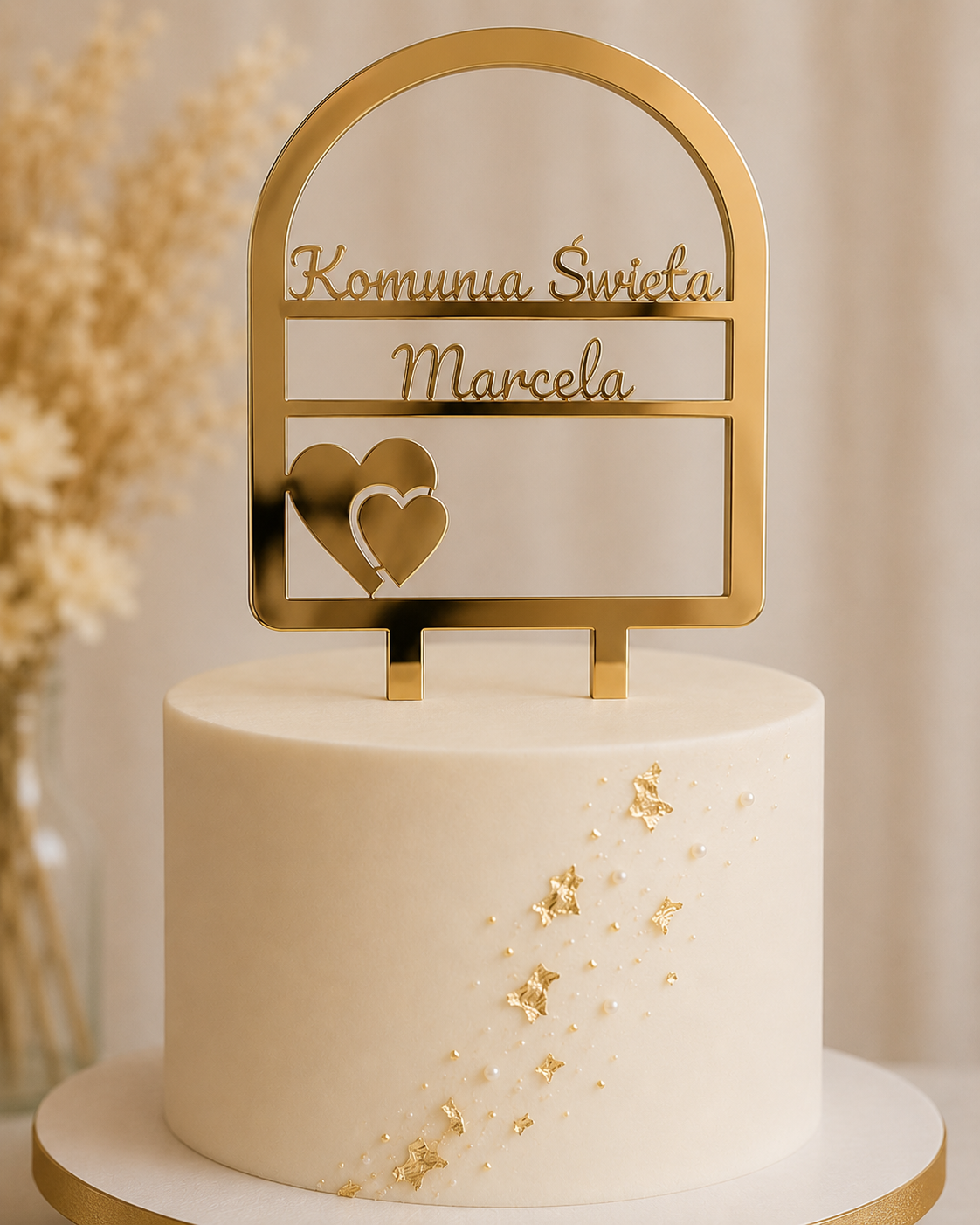 Personalised Cake Topper — Name & Age