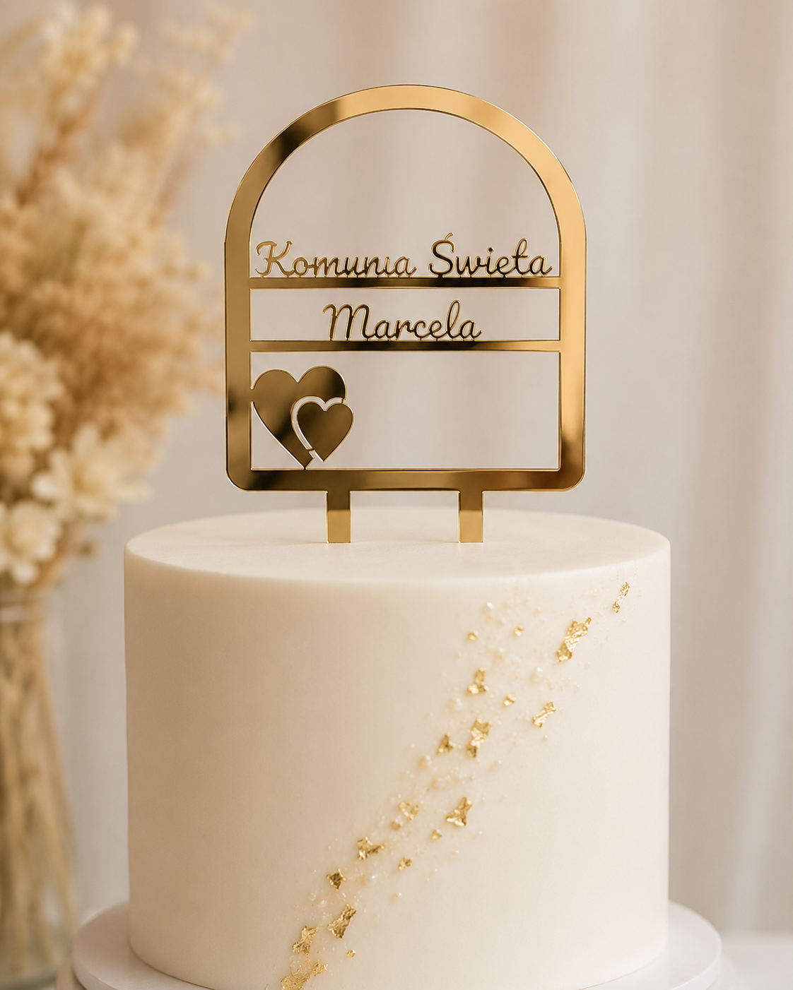 Personalised Cake Topper — Name & Age