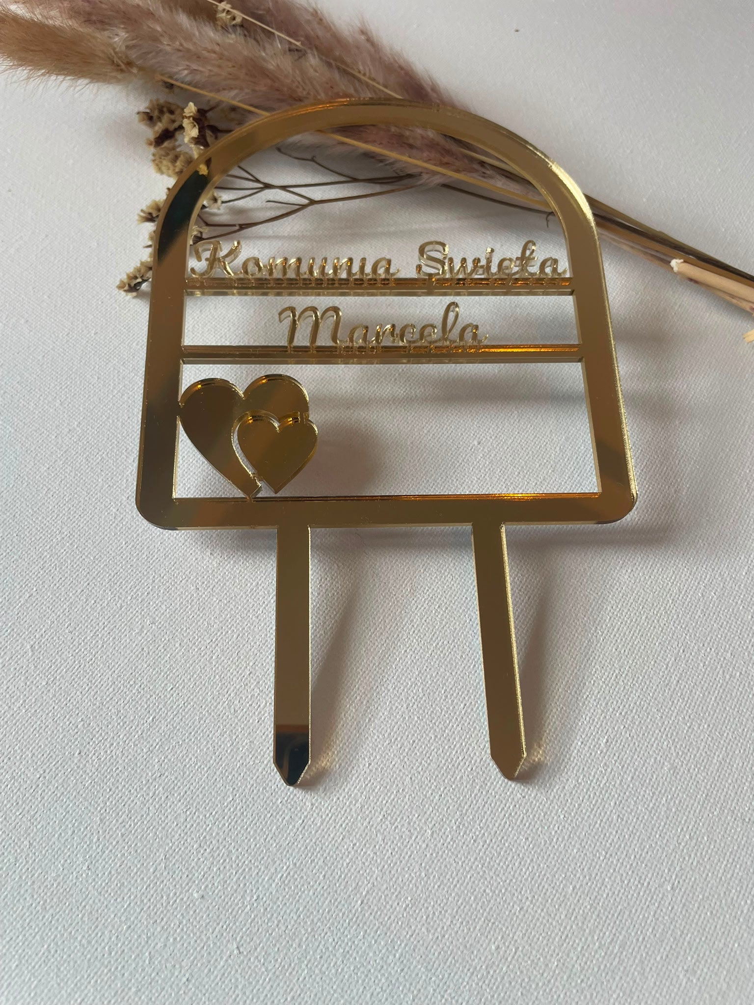 Personalised Cake Topper — Name & Age