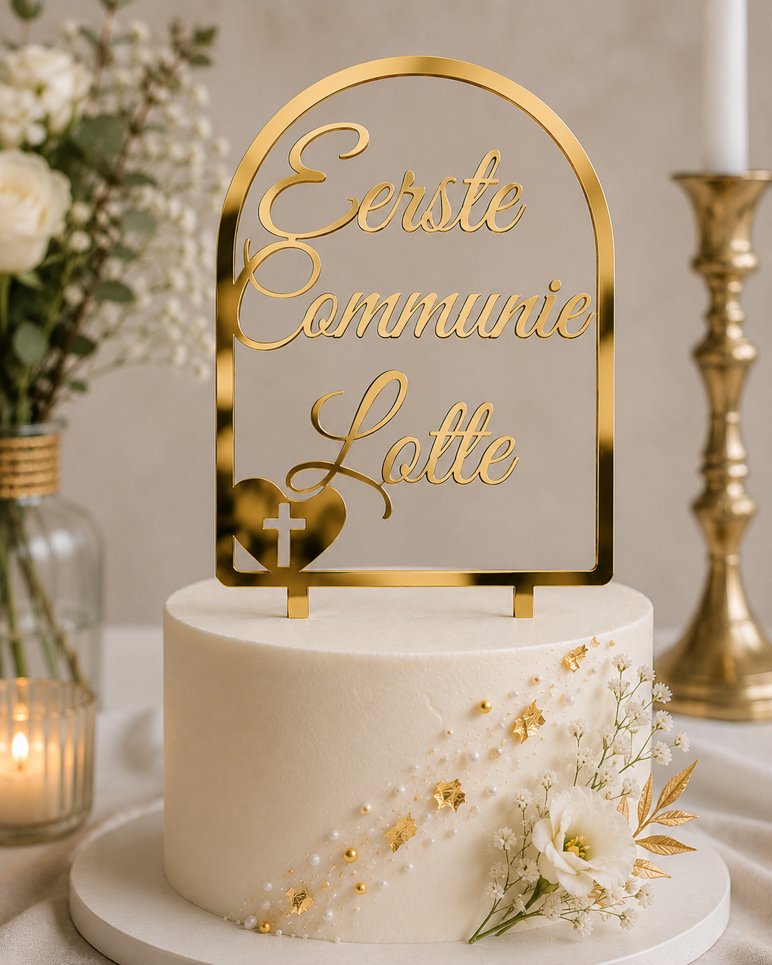 Personalised Cake Topper — Name & Age